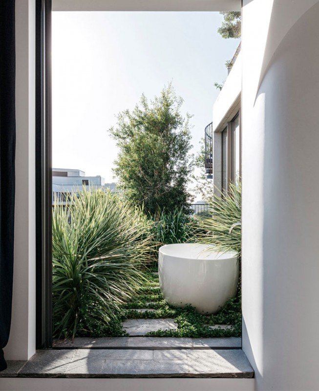 Интерьер кливлендской резиденции на крыше