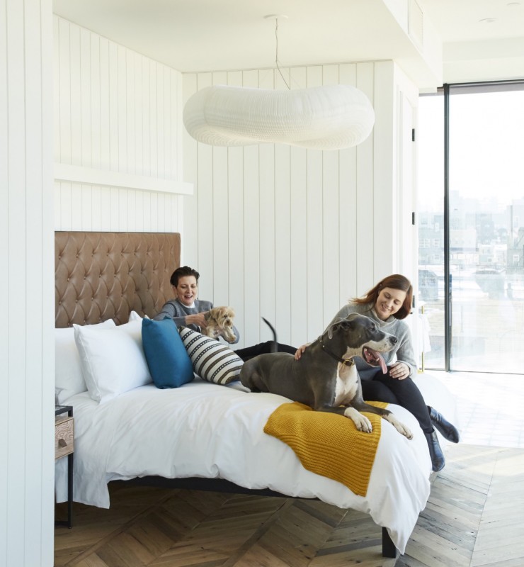 Интерьер отеля The Williamsburg в Бруклине