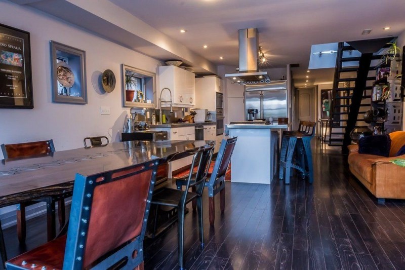 Лофт с готическими акцентами в Торонто