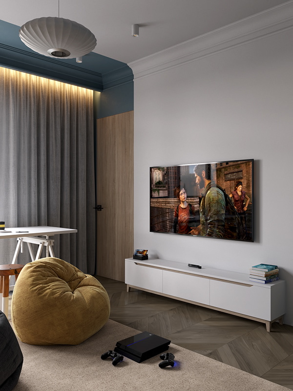 Натуральные материалы и уютная атмосфера в дизайне загородного дома