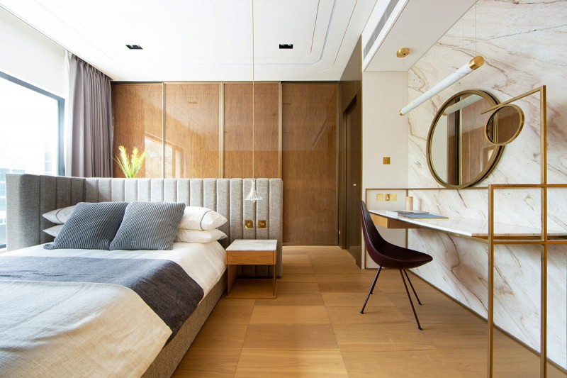 Роскошный интерьер резиденции в Гонконге Роскошный интерьер резиденции в Гонконге