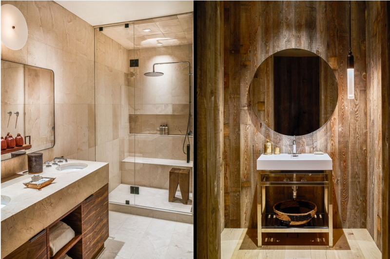 Интерьер особняка в Джексоне, Вайоминг