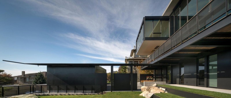 Резиденция с панорамными окнами в Сиэтле, Вашингтон Резиденция с панорамными окнами в Сиэтле, Вашингтон