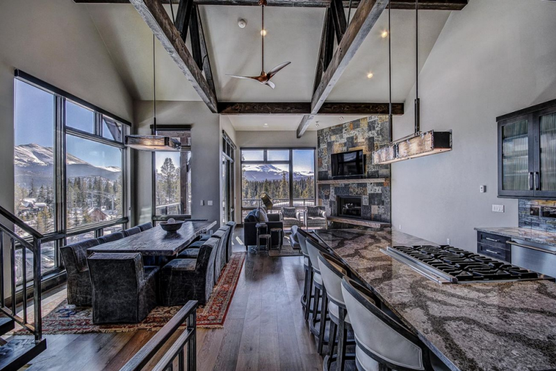 Современное шале на горнолыжном курорте Брекенридж