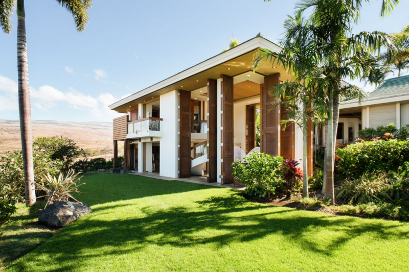 Вилла на курорте Мауна-Кеа на Гавайях Вилла на курорте Мауна-Кеа на Гавайях