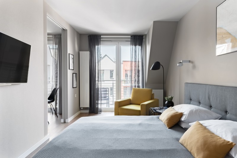 Мансардная квартира в центре Гданьска, Польша Мансардная квартира в центре Гданьска, Польша