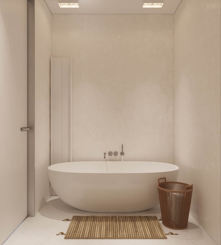 Минималистская квартира площадью 66 кв.м.