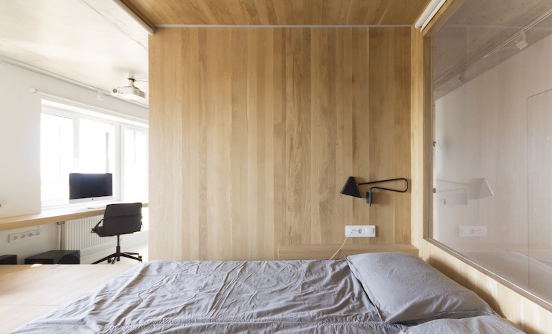 Оформление небольшой квартиры-студии