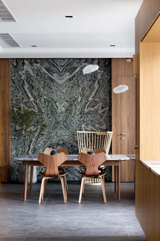 Роскошный интерьер резиденции в Гонконге Роскошный интерьер резиденции в Гонконге