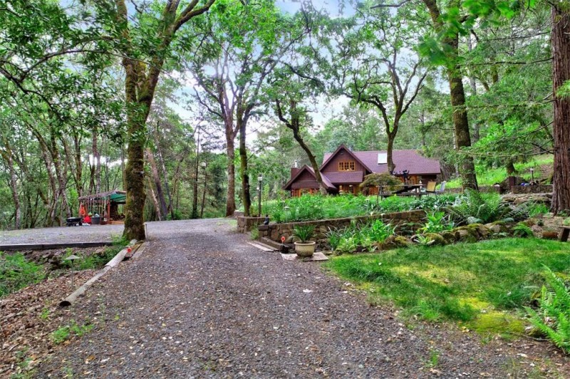 Уединенный дом в горах Майякамас, Напа, Калифорния