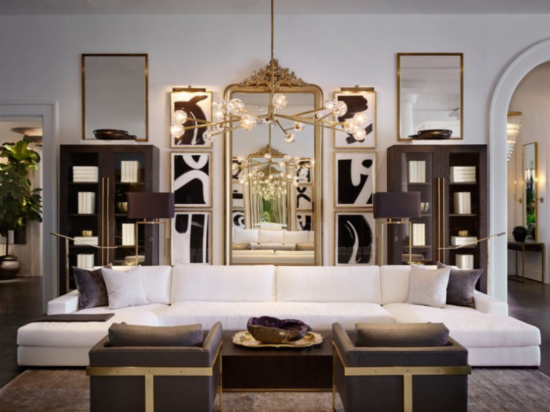 Выставочный зал мебельного магазина RH West Palm в Уэст-Палм-Бич, Флорида Выставочный зал мебельного магазина RH West Palm в Уэст-Палм-Бич, Флорида