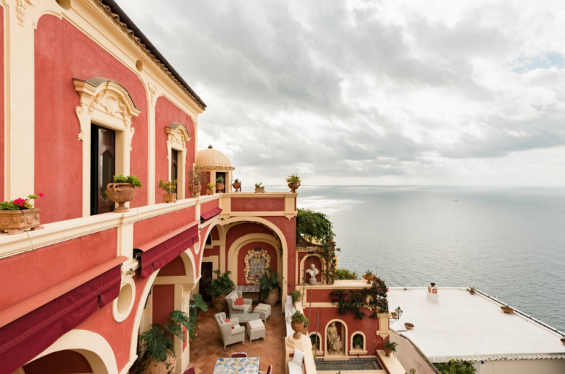 Дом в стиле "барокко" на холмах Позитано, Италия Дом в стиле "барокко" на холмах Позитано, Италия