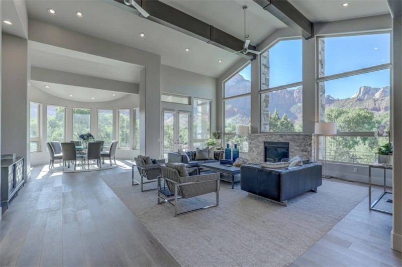 Интерьер резиденции в Спрингдейл, Юта Интерьер резиденции в Спрингдейл, Юта