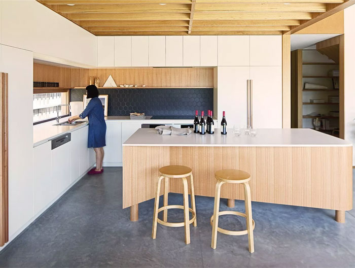 Стильный минималистичный декор дома в Австралии Стильный минималистичный декор дома в Австралии