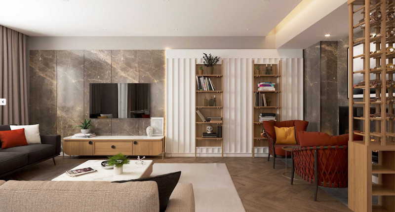 Светлая квартира с яркими акцентами Светлая квартира с яркими акцентами