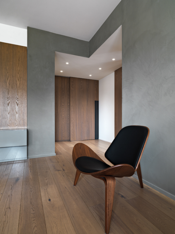 Дизайн квартиры с акцентом на дерево