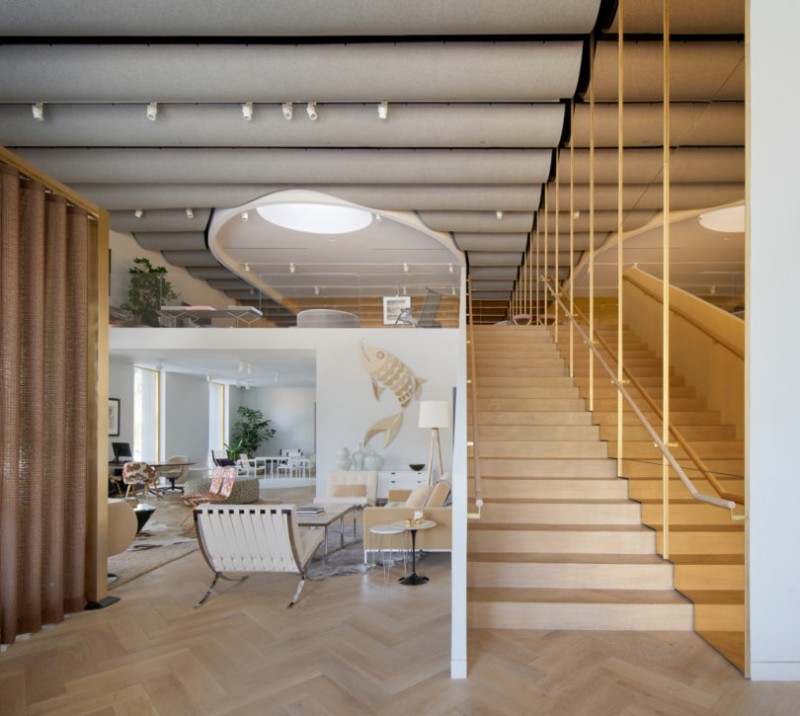 Дизайн выставочного зала Home Design Shop (Knoll) в Лос-Анджелесе, вдохновленный марокканским стилем