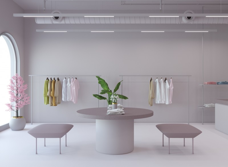 Проект шоу-рума в Нью-Йорке