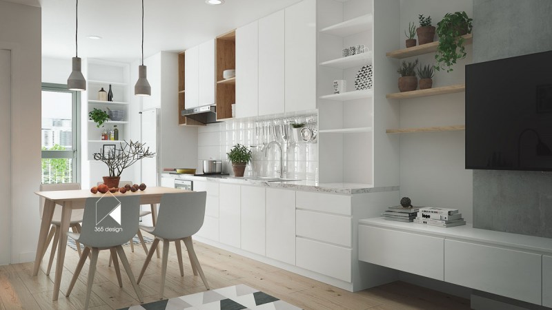 Проект уютной квартиры в Ханое, Вьетнам