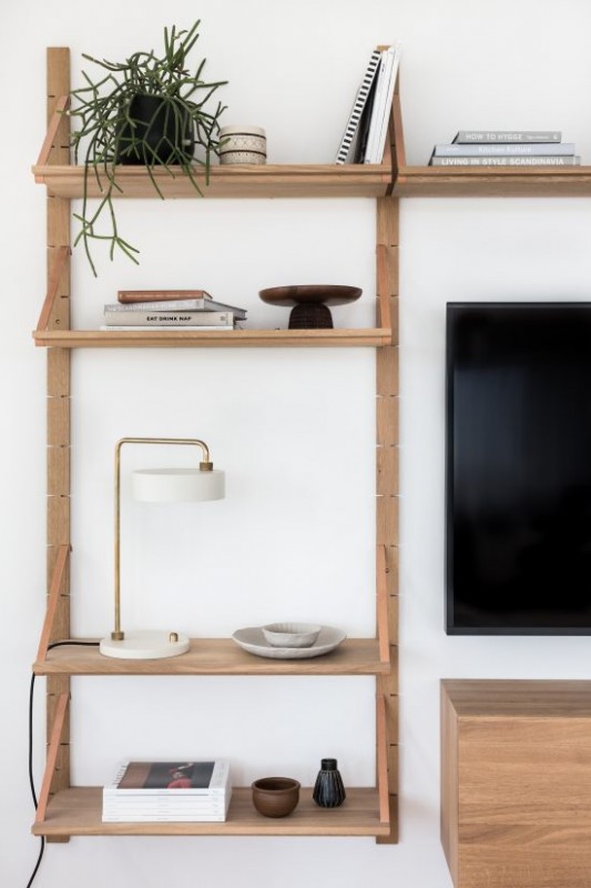 Спокойный и безмятежный интерьер гостиной Спокойный и безмятежный интерьер гостиной