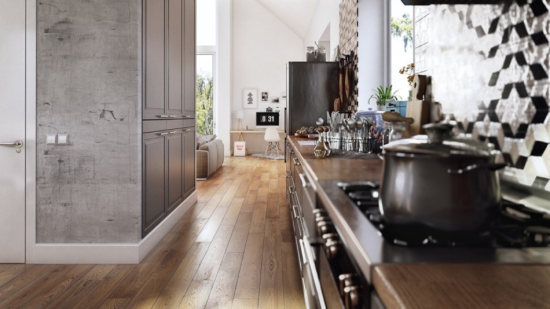 Интерьер дома в скандинавском стиле