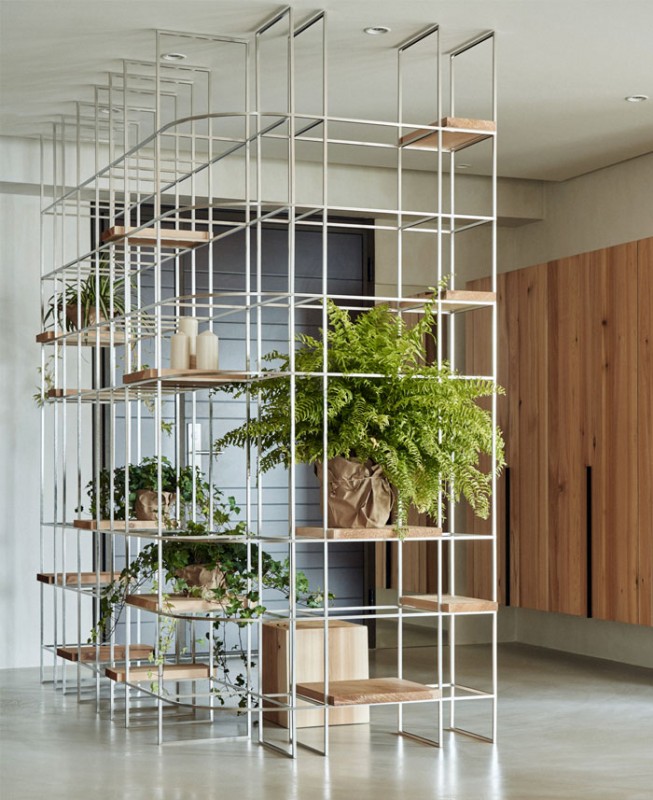 Спокойная и эстетически нежная обстановка квартиры в Тайчжуне, Китай