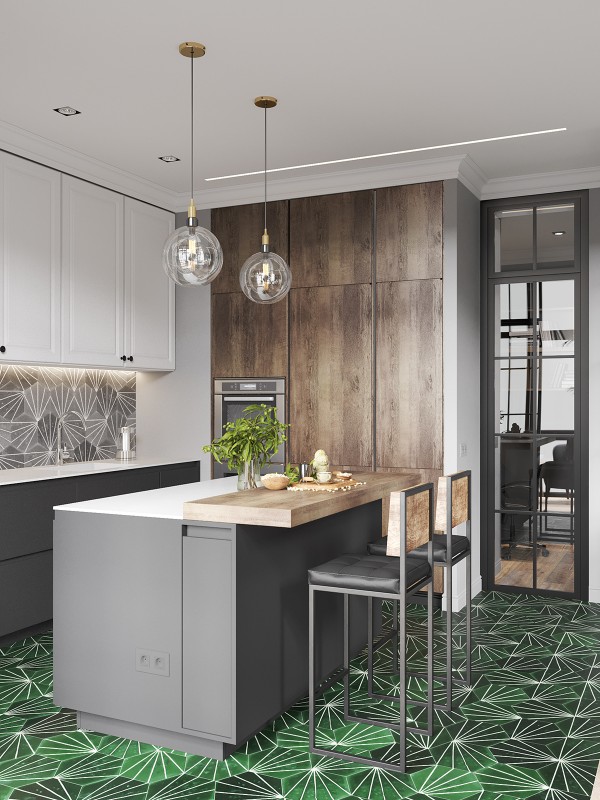 Выразительные акценты на нейтральном и сдержанном фоне