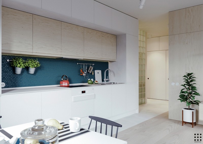 Минские апартаменты в скандинавском стиле для небольшой семьи