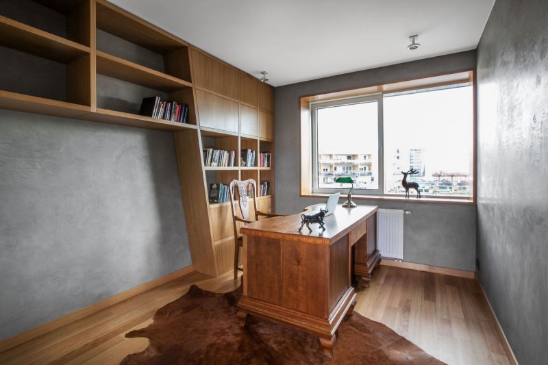 Функциональный интерьер квартиры в Познани, Польша