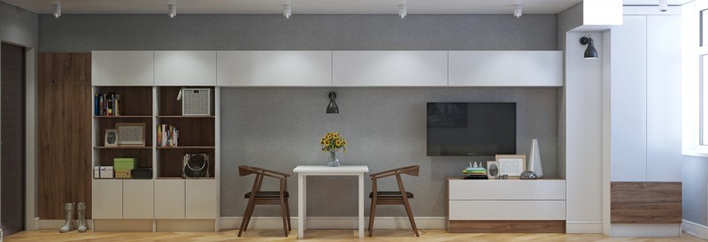 Интерьер квартиры-студии