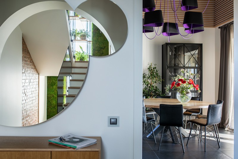 Необычные элементы декора и система освещения в загородном доме Необычные элементы декора и система освещения в загородном доме