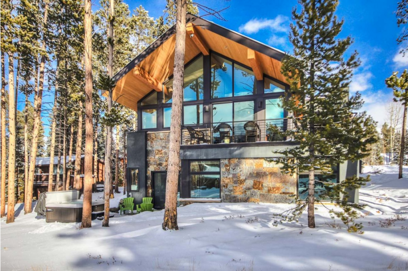 Роскошный дом в горах Колорадо