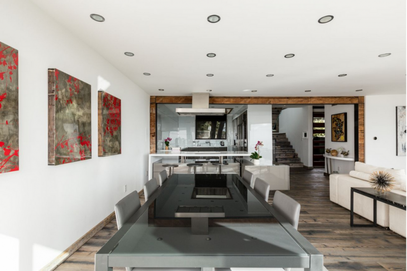 Современная архитектура на Голливудских холмах