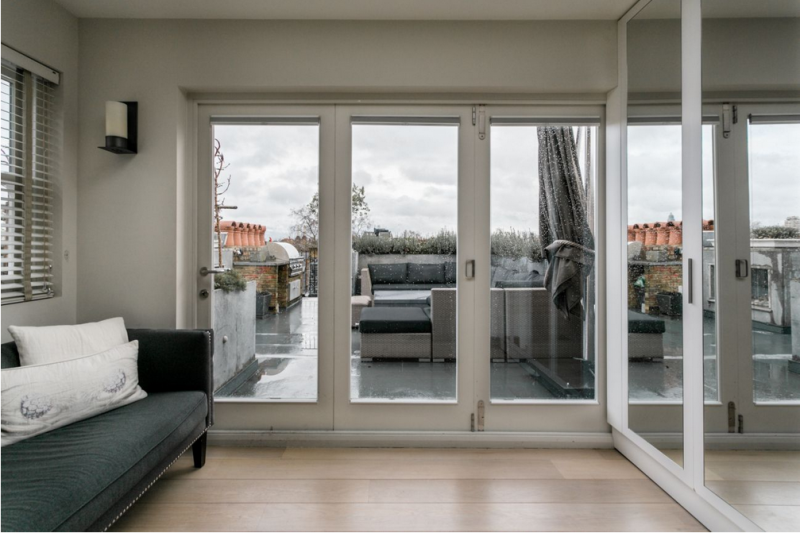 Стильный пентхаус с террасой в Лондоне Стильный пентхаус с террасой в Лондоне