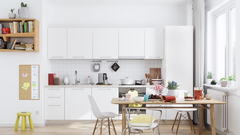 25 изысканных современных кухонь в белом цвете