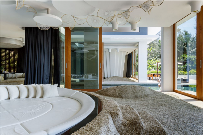 Футуристический дизайн виллы в Такуа Тунге, Таиланд Футуристический дизайн виллы в Такуа Тунге, Таиланд