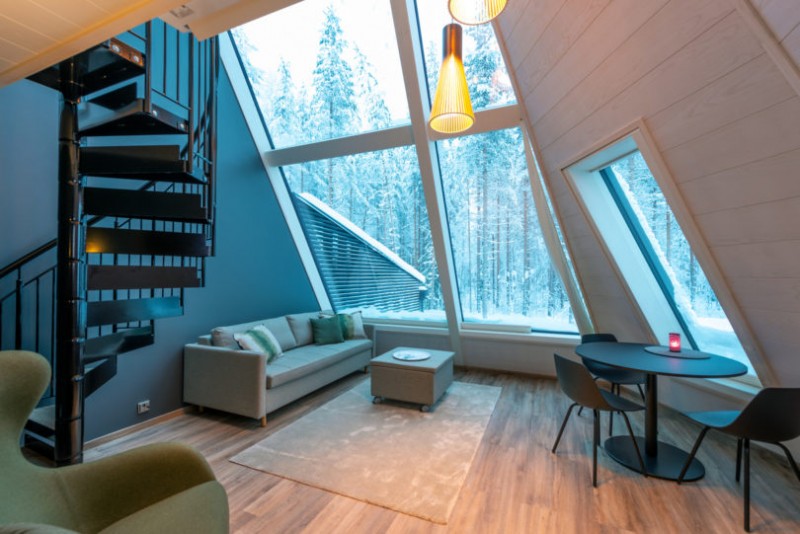 Курорт Glass Resort в Рованиеми, Финляндия Курорт Glass Resort в Рованиеми, Финляндия