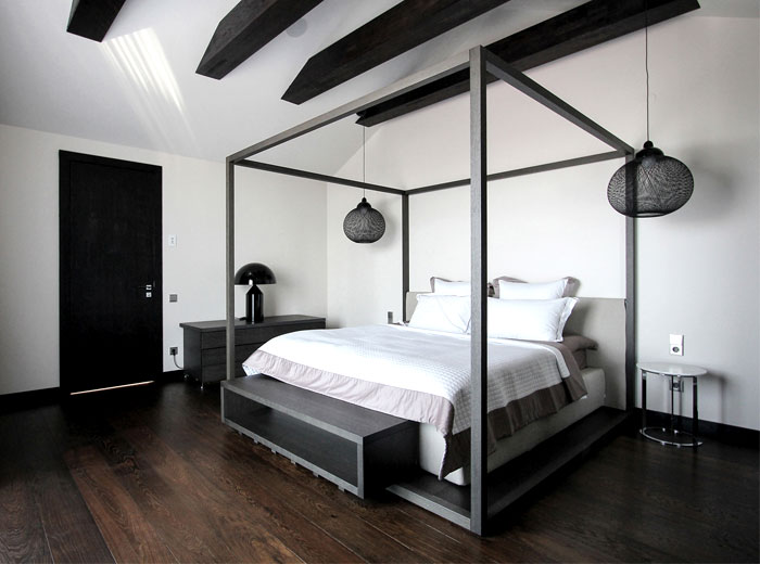 Минималистичный и изысканный интерьер пентхауса Минималистичный и изысканный интерьер пентхауса