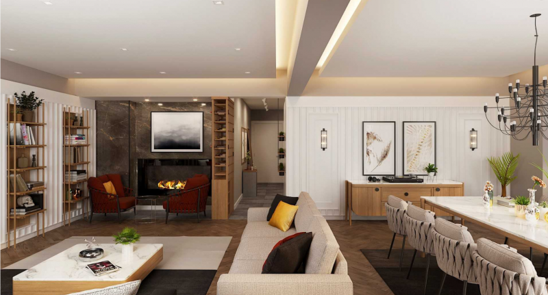 Светлая квартира с яркими акцентами Светлая квартира с яркими акцентами