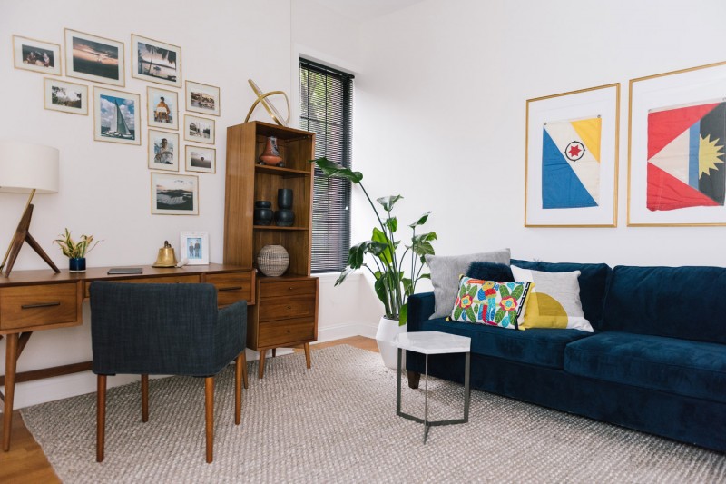 Интерьер квартиры в Верхнем Вестсайде, Нью-Йорк Интерьер квартиры в Верхнем Вестсайде, Нью-Йорк