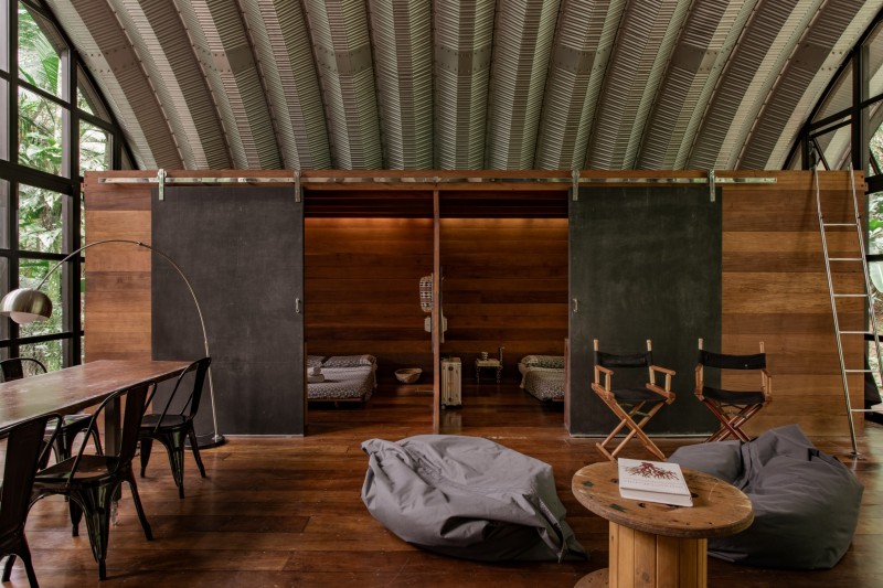 Интерьер оригинальной постройки в Парати, Бразилия