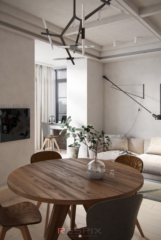 Интерьер студии в Ханое, Вьетнам