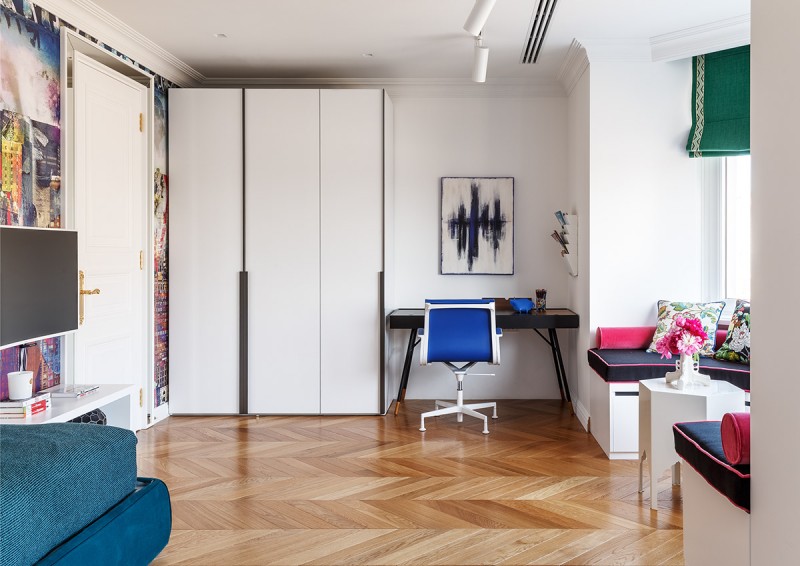 Яркий и необычный интерьер Яркий и необычный интерьер