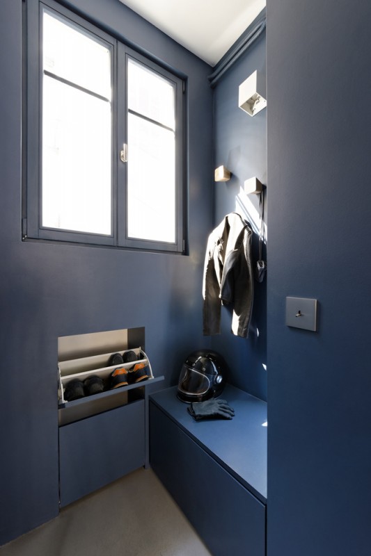 Квартира, объединенная из двух в Париже Квартира, объединенная из двух в Париже