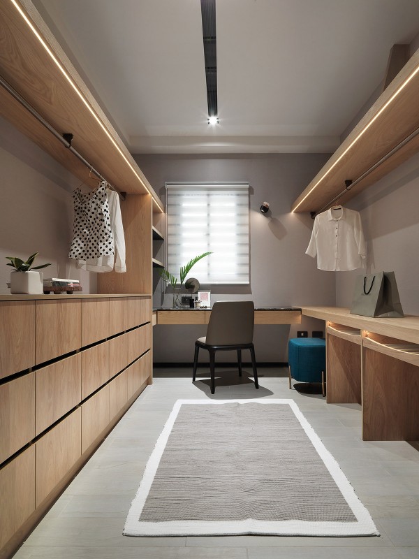 Квартира в серо-голубых тонах