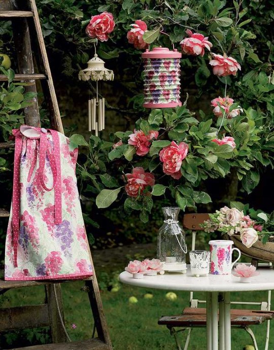 Оформление интерьера от дизайнеров бренда Laura Ashley
