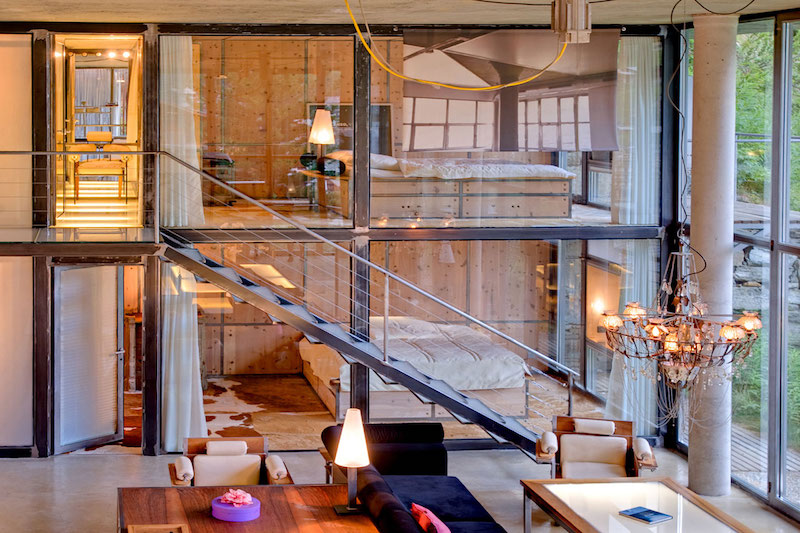 Роскошное шале в стиле "лофт" в швейцарских Альпах