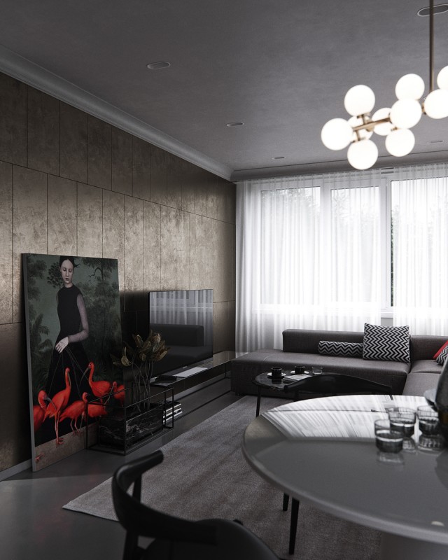 Эклектика, сочетающая минимализм, современную классику и скандинавский стиль