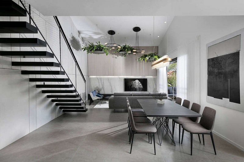 Израильские апартаменты в индустриальном стиле