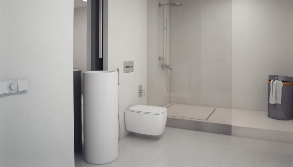 Минималистская квартира в белом цвете